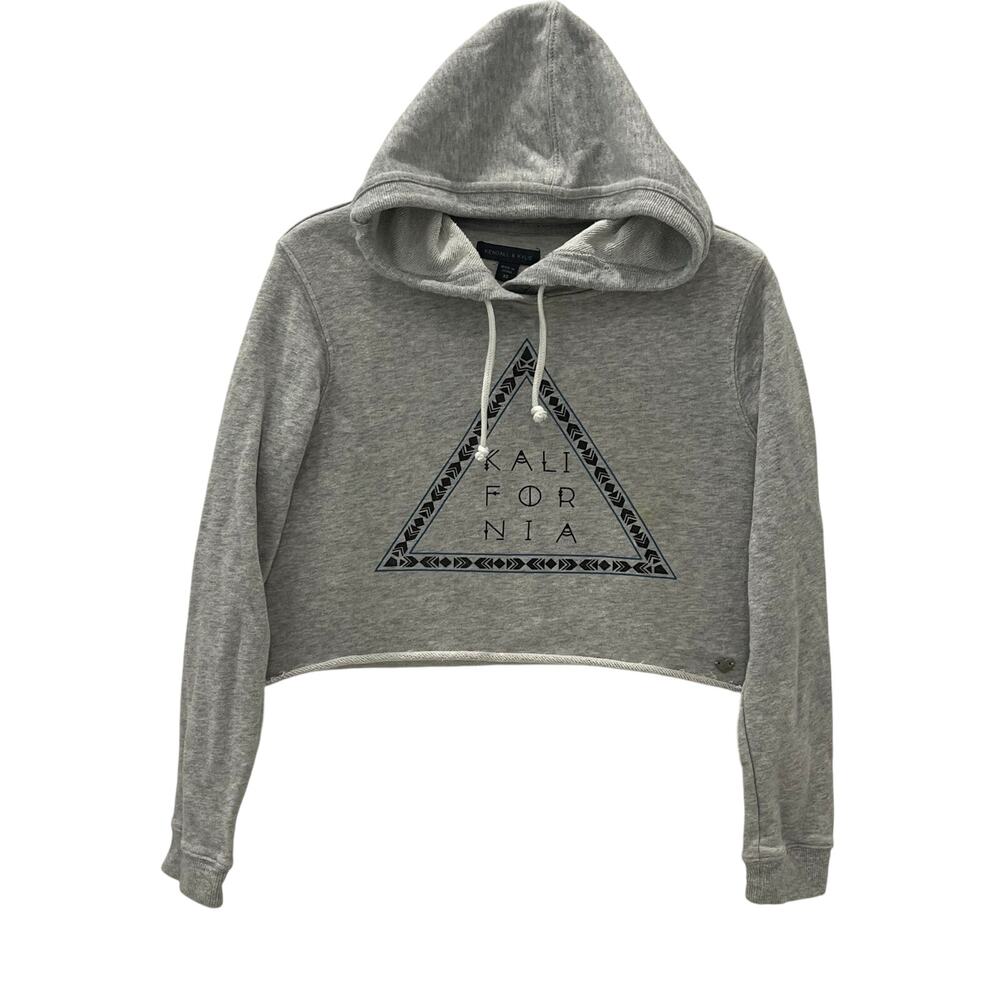 Kendall & Kylie Junior's XS Kalifornia Crop Pullover Sweatshirt Hoodie